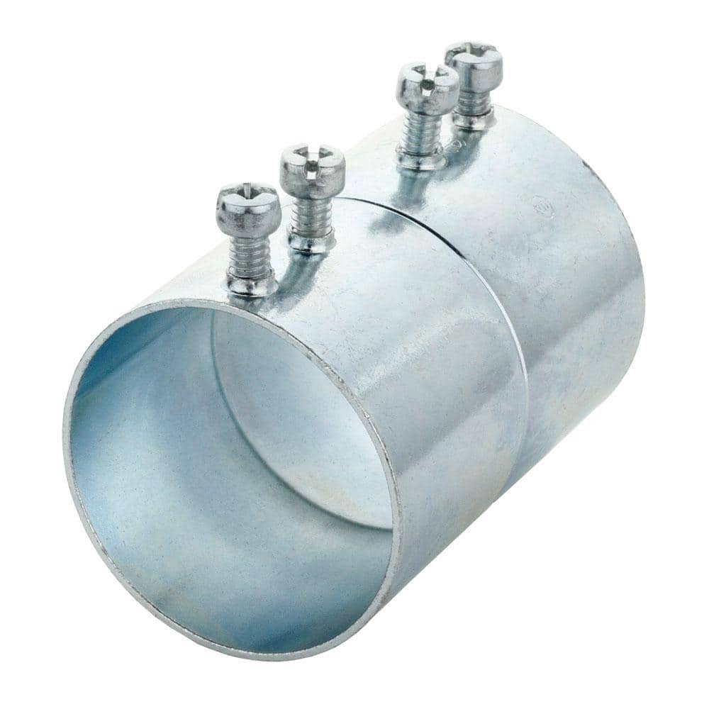Commercial Electric 1-1/2 in. Electrical Metallic Tubing (EMT) Set-Screw Coupling (2)