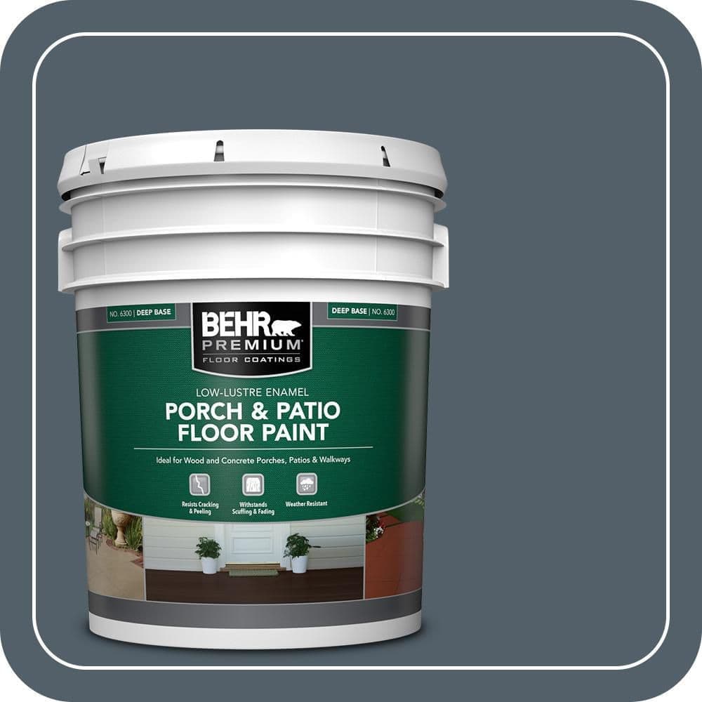 BEHR PREMIUM #ECC-35-3 Low-Lustre Enamel Interior/Exterior Porch and Patio Floor Paint (1)