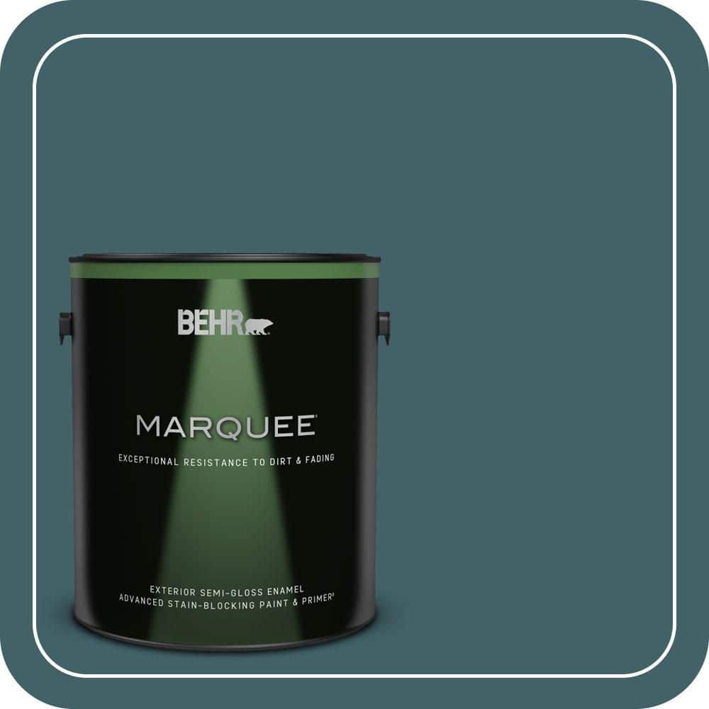 BEHR MARQUEE 1 gal. #T17-12 Wanderlust Semi-Gloss Enamel Exterior Paint & Primer