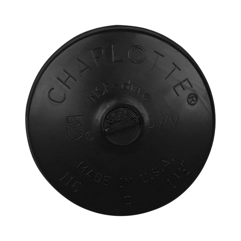 Charlotte Pipe 3 in. ABS DWV Cap (2)