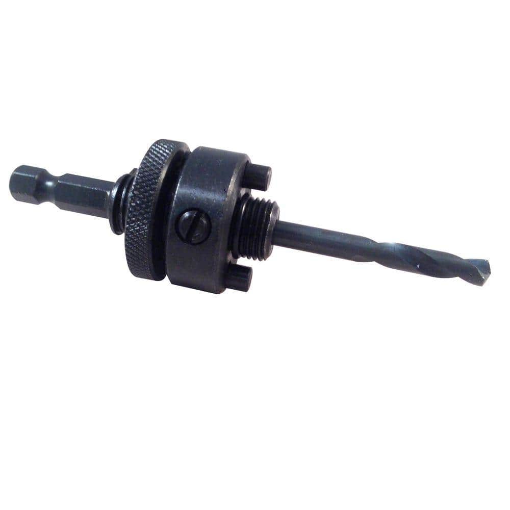 BLU-MOL 3/8 in. Hex Shank Pin Drive Mandrel Hole Saw Accessory for 1-1/4 in. x 6 in. Bi-Metal Hole Saws (3)
