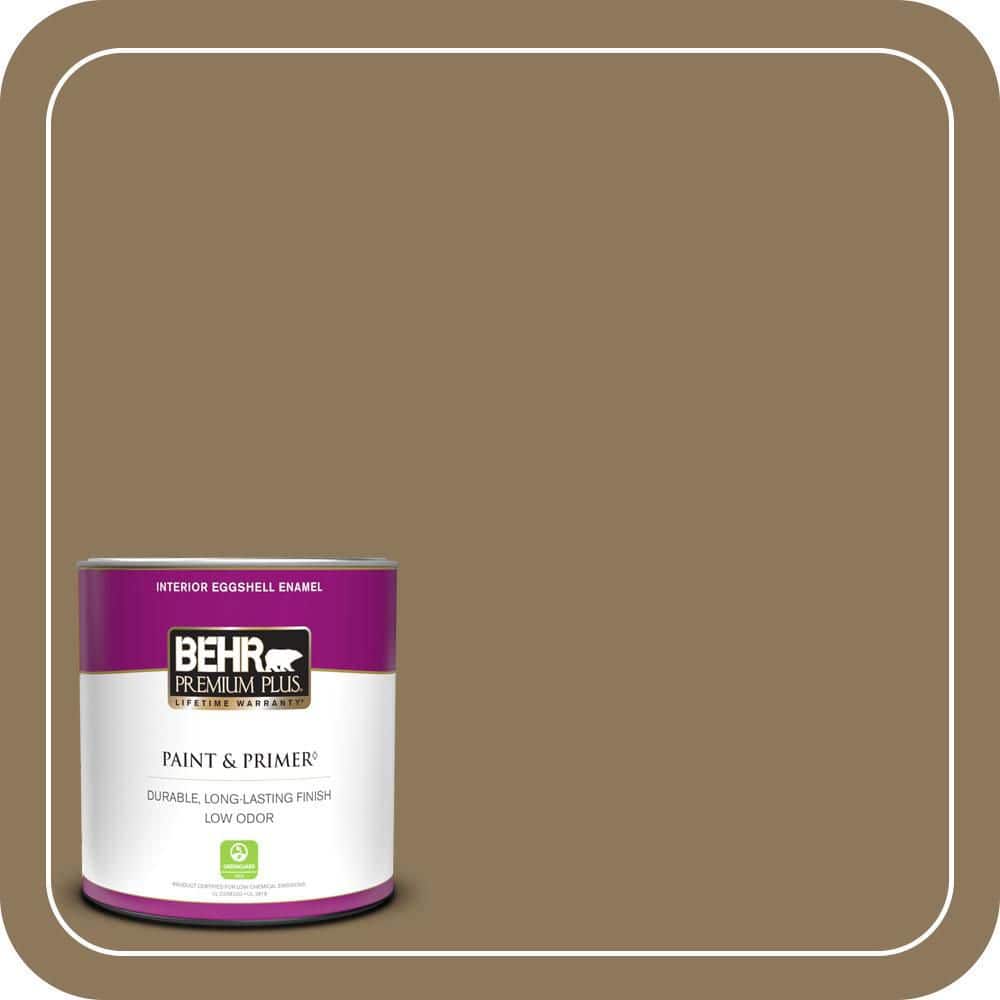 BEHR PREMIUM PLUS #N300-6 Archaeological Site Enamel Low Odor & Primer (1)
