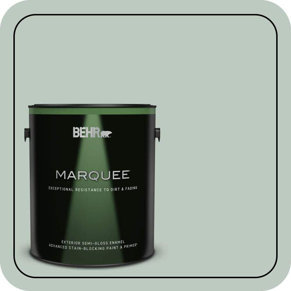 BEHR MARQUEE 1 gal. #N420-2 Mountain Falls Semi-Gloss Enamel Exterior Paint & Primer (1)