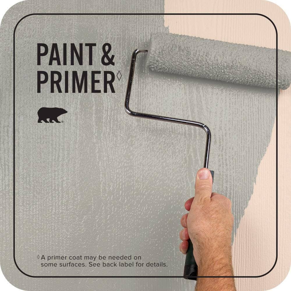 BEHR PREMIUM PLUS 1 gal. #PPU25-07 Arid Plains Flat Exterior Paint & Primer (3)