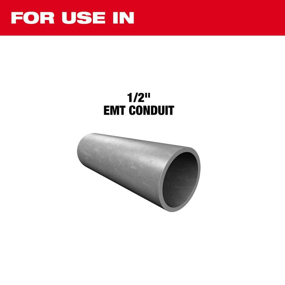 Milwaukee 1/2 in. EMT Conduit Bending Shoe for M18 FUEL Branch Conduit Bender (3)