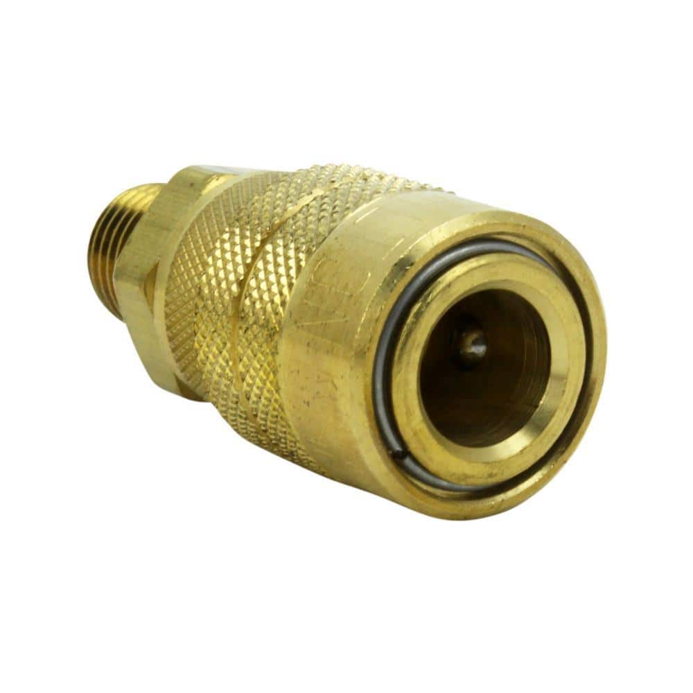 Milton 1/4 in. Male NPT M Style (Industrial) Air fitting Quick Connect Coupler (Box of 10) (3)
