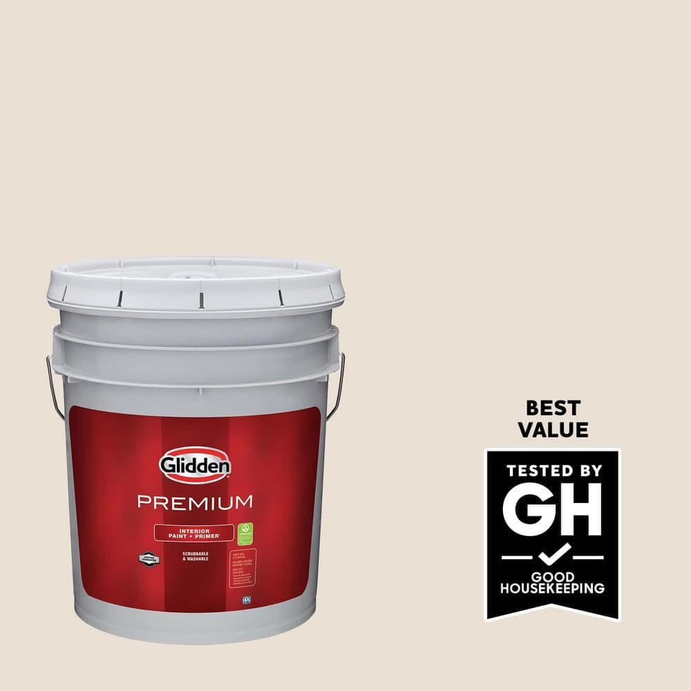 Glidden Premium 5 gal. PPG1074-2 Moroccan Moonlight Flat Interior Latex Paint