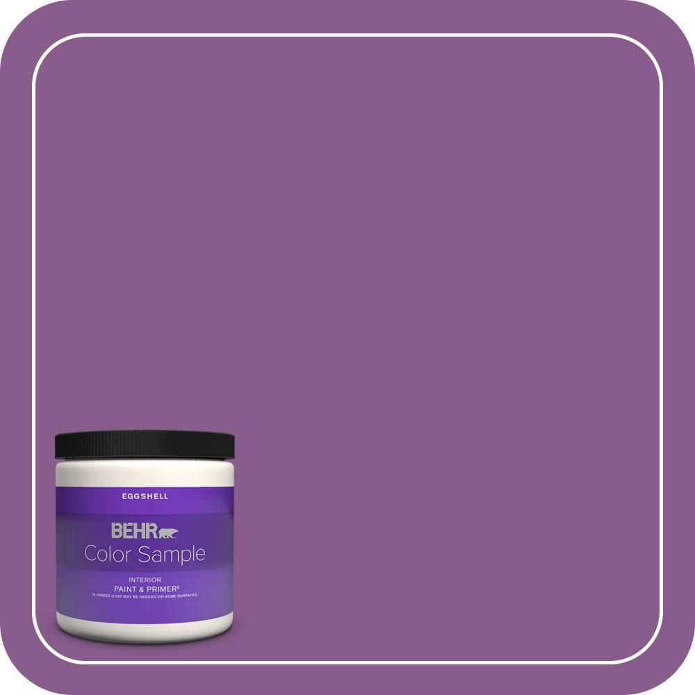 BEHR PREMIUM PLUS #670B-7 Candy Violet Enamel Low Odor & Primer (1)