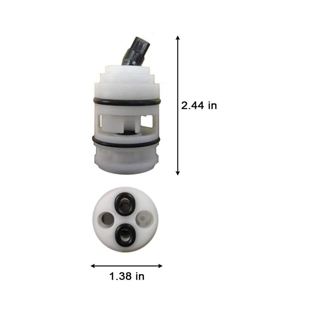 Everbilt 2 7/16 in. Square Broach Single Lever Cartridge for Sterling Replaces A05013 (3)