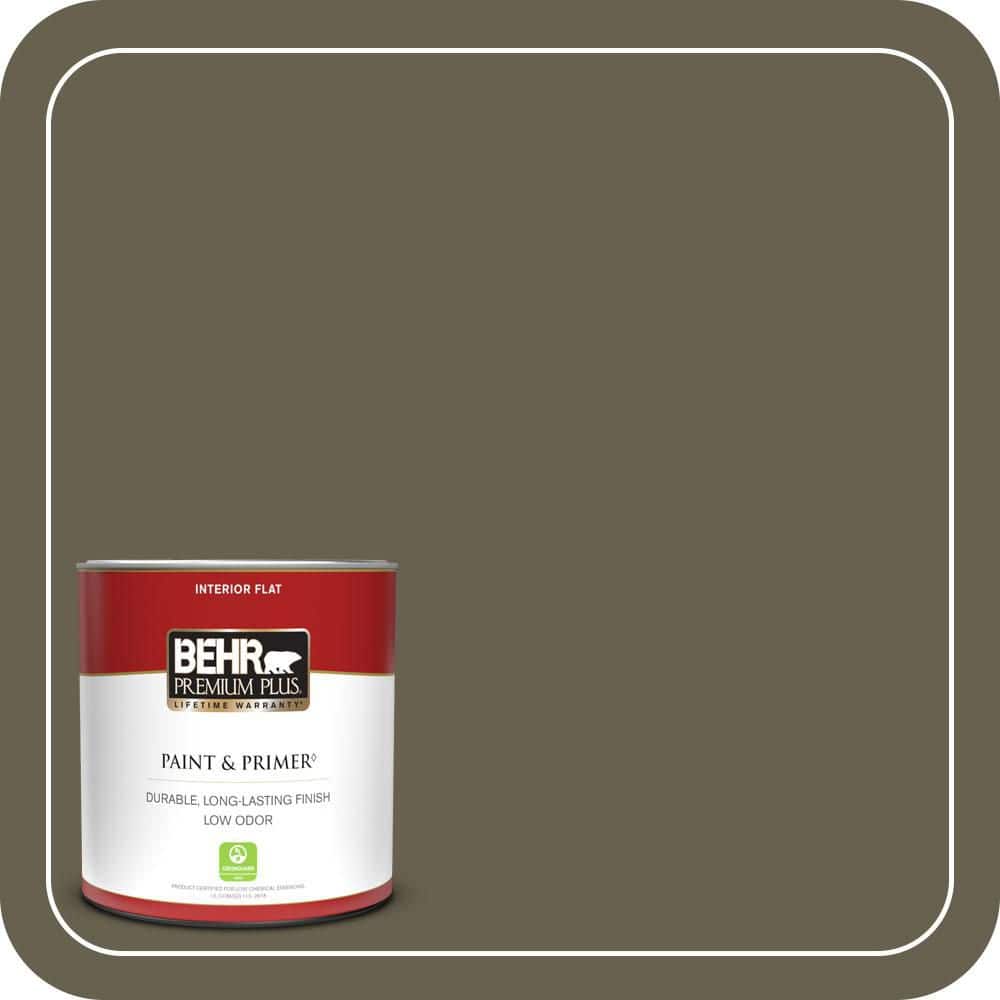 BEHR PREMIUM PLUS #PPU8-25 Ivy Topiary Enamel & Primer Color Sample