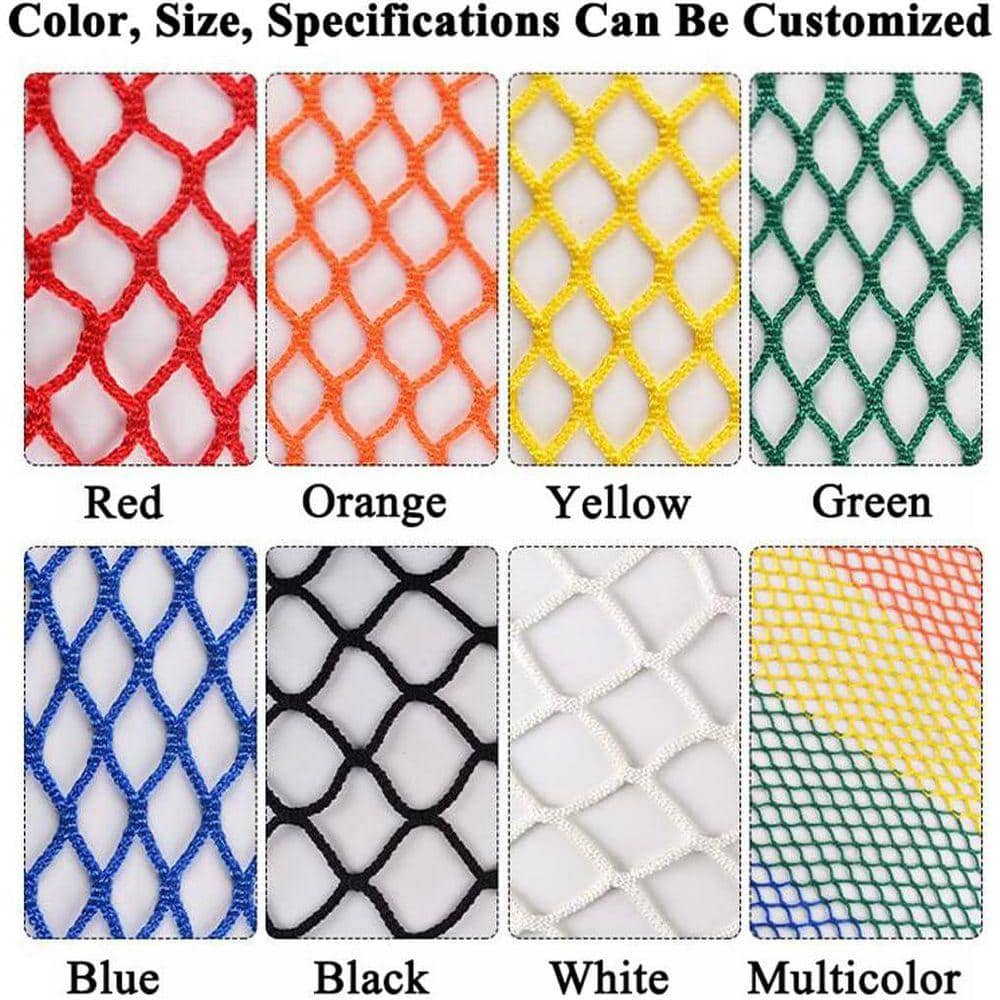 KIWDZFU Safety Rope Net for Kids Stair Balcony White Knotless Fence Protective Netting Outdoor Terrace 1.5Mx1M (3)