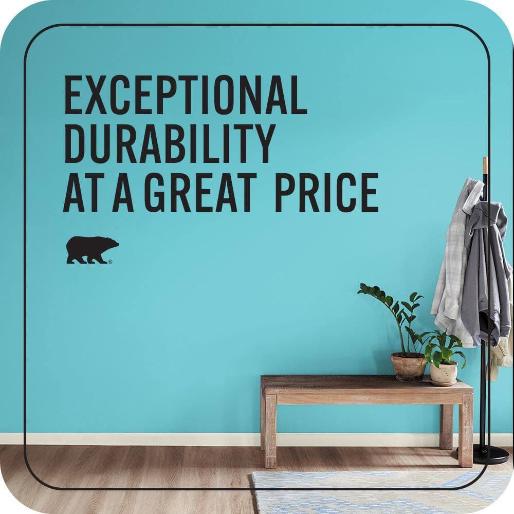 BEHR PREMIUM PLUS #P470-4 Paradise Sky Flat EcoMix Plant-Based & Primer (4)