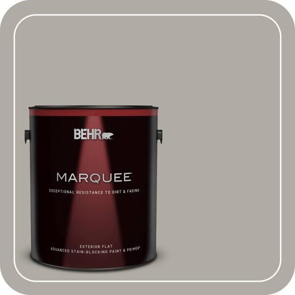 BEHR PREMIUM PLUS Home Decorators Collection #HDC-NT-09G Stingray Gray Flat Low Odor & Primer (3)