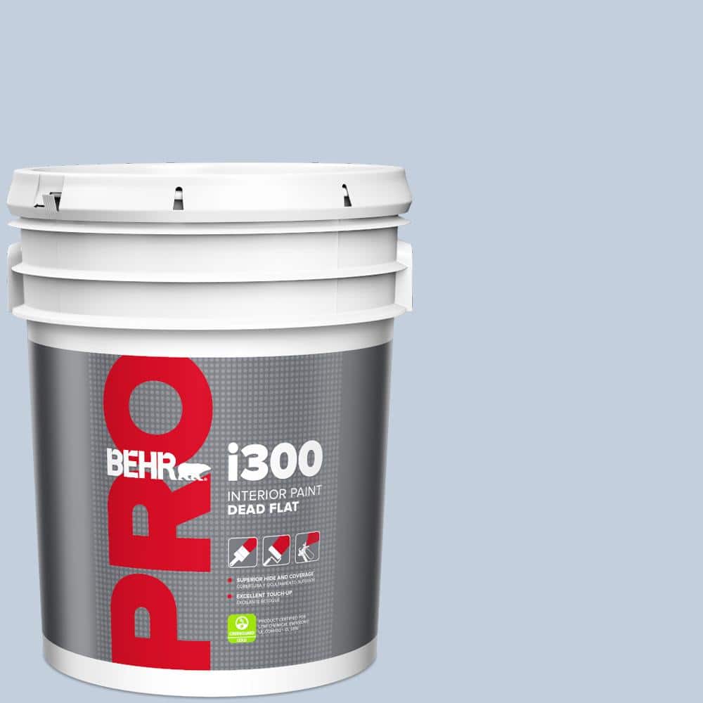 BEHR PRO 5 gal. #PPU15-17 Monet Dead Flat Interior Paint (1)
