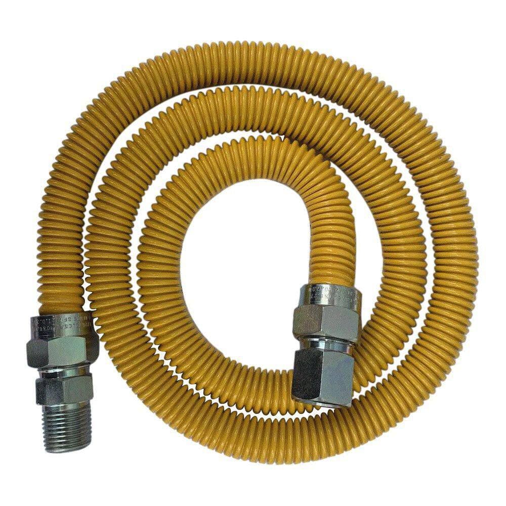 JONES STEPHENS 5/8 in. x 4.167 ft. CSST Stainless Steel Tubing (2)
