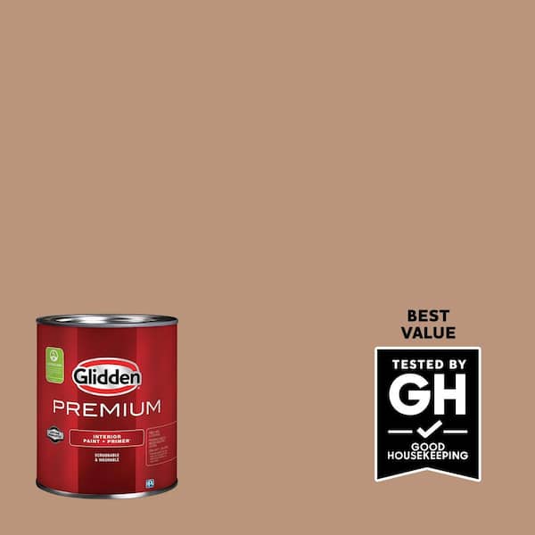 Glidden Premium 1 qt. Cool Clay PPG1071-5 Eggshell Interior Latex Paint (2)