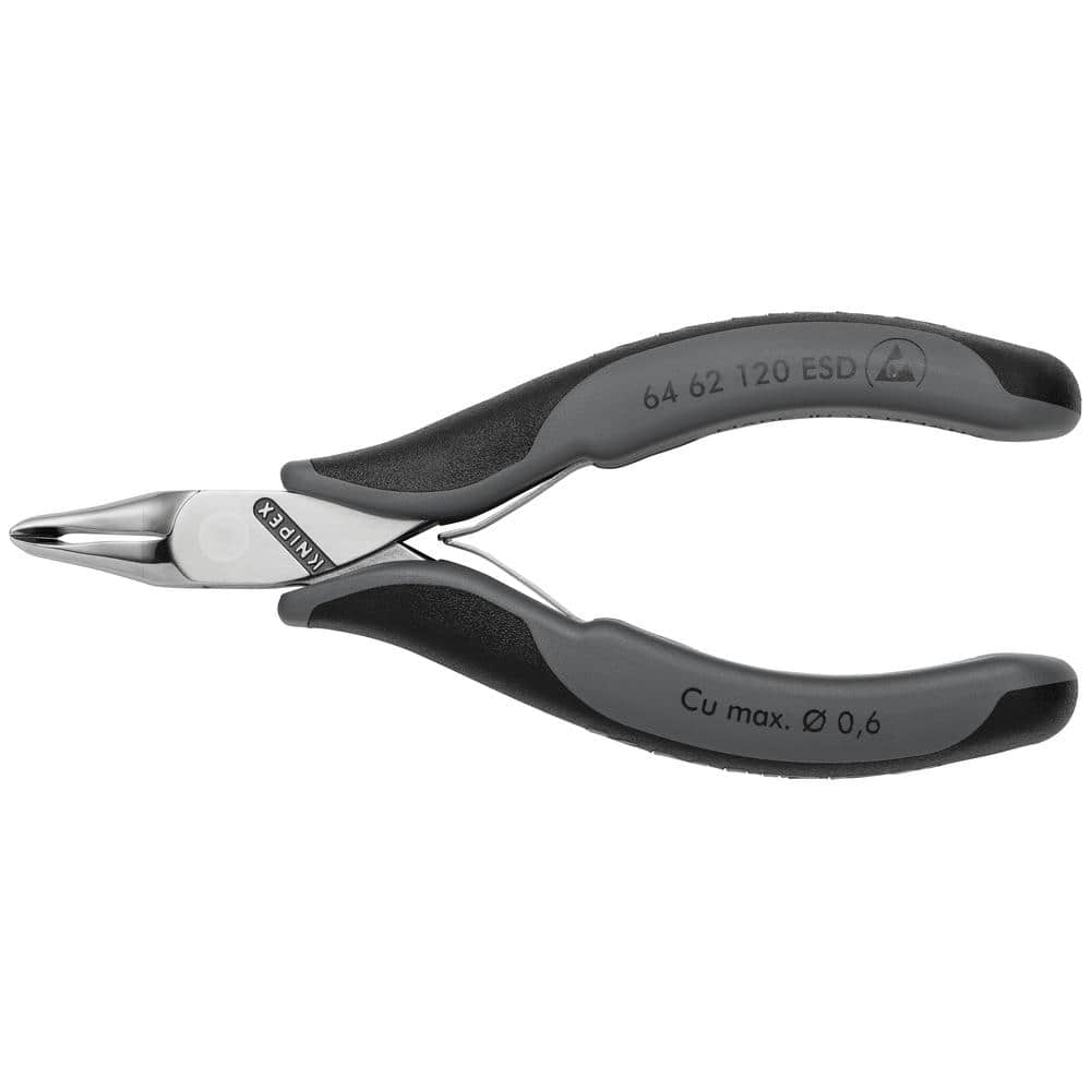 KNIPEX 4-3/4 in. Electronics End Cutters with ESD Handles