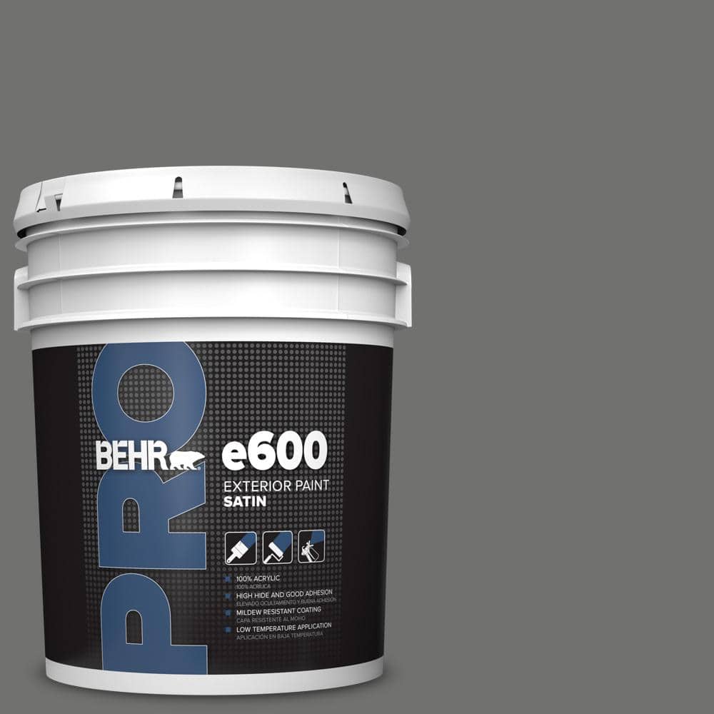 BEHR PRO 5 gal. #MQ2-61 Magnet Satin Exterior Paint