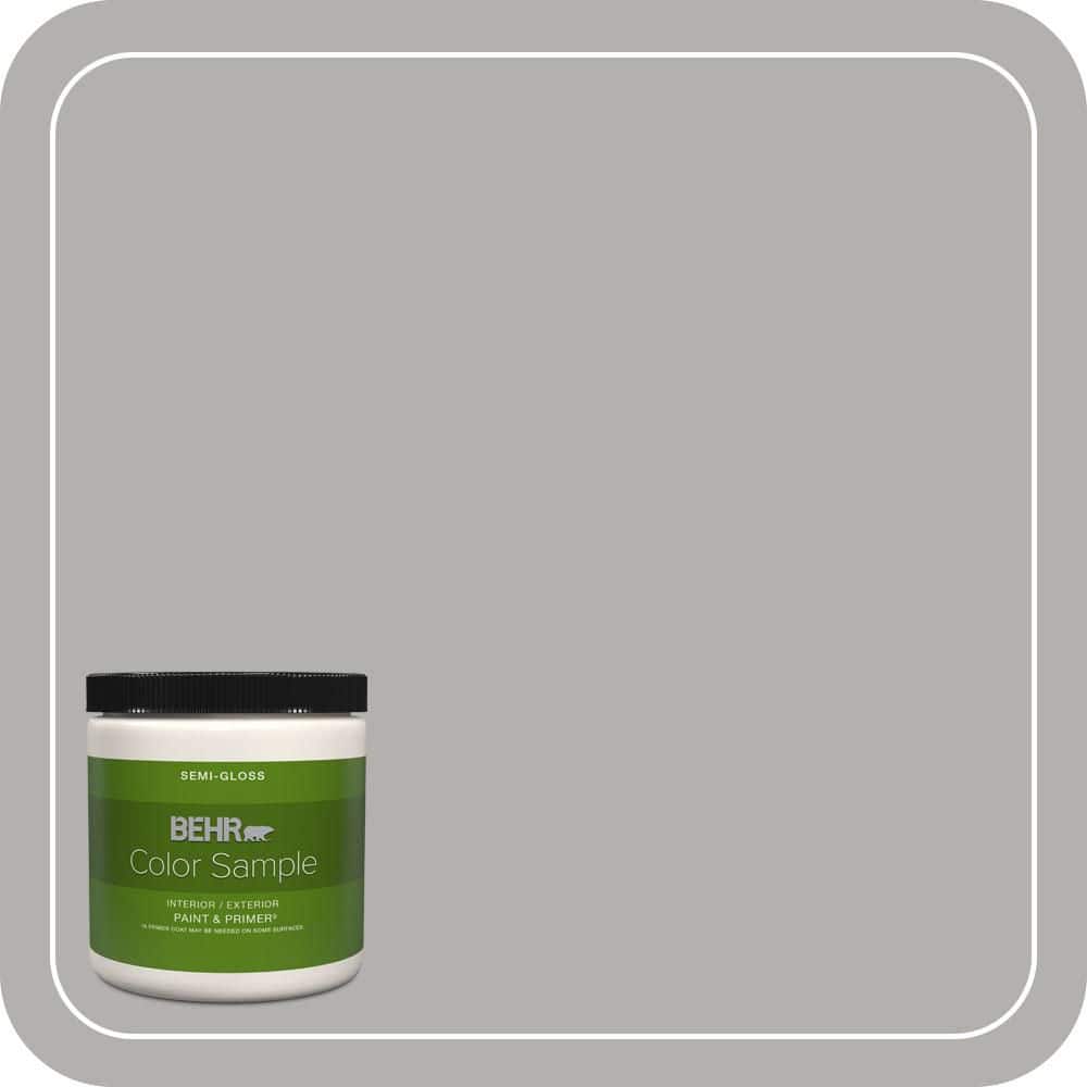 BEHR PREMIUM PLUS #BXC-25 Colonnade Gray Flat Low Odor & Primer (1)