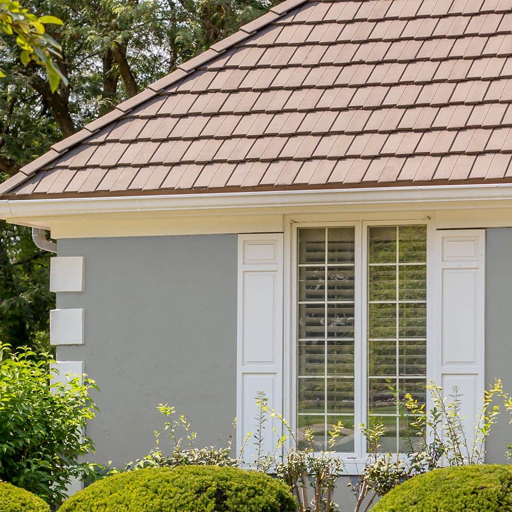 BEHR PREMIUM 5 gal. #PFC-68 Silver Gray Elastomeric Masonry, Stucco and Brick Exterior Paint (4)