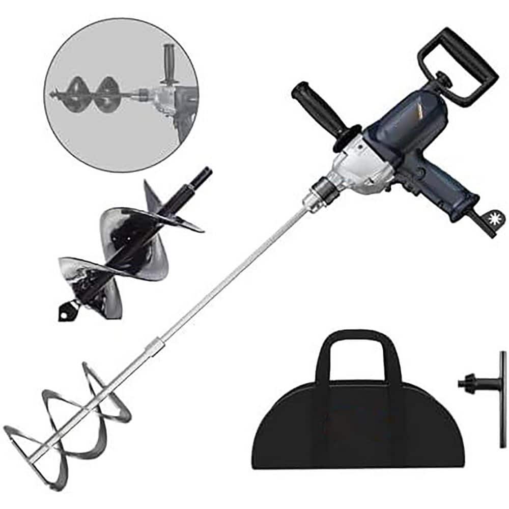 Unbranded 9A Handheld Electric Concrete Mixer with Spade Handle, Variable Speeds for Mixing Cement, Mortar, Mud, Paint and Fodder