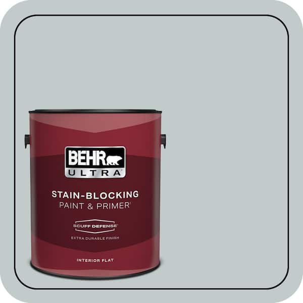 BEHR PREMIUM PLUS #730E-3 River Rock Enamel Low Odor & Primer (3)