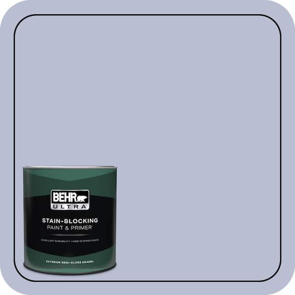 BEHR ULTRA 1 qt. #PPU15-15 Sweet Juliet Semi-Gloss Enamel Exterior Paint & Primer (2)