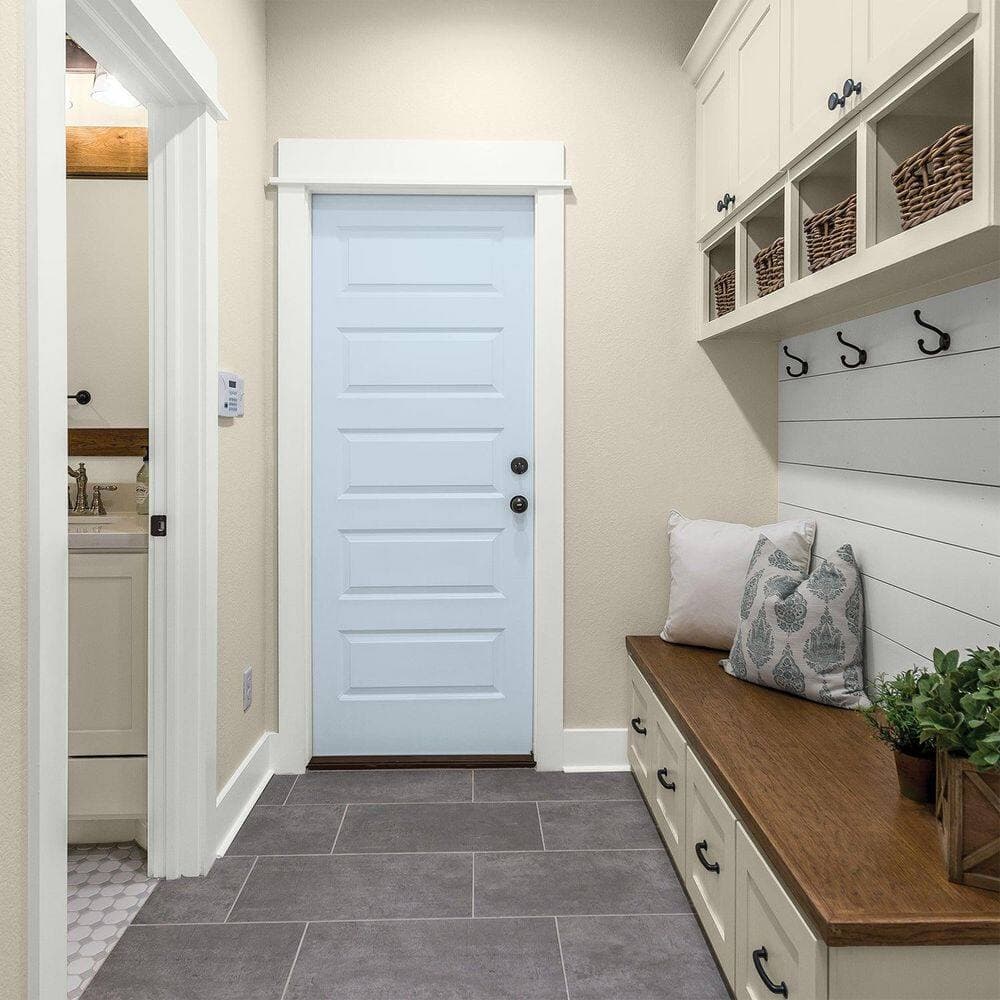 Glidden Ultra-Hide 1 gal. PPG1155-3 Simply Elegant Semi-Gloss Interior Paint (4)