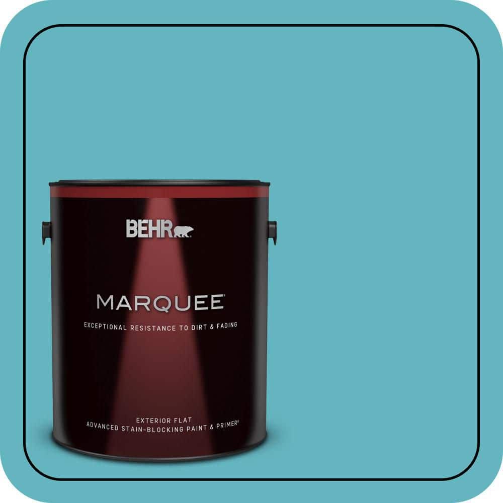 BEHR MARQUEE 1 gal. #MQ4-51 Adonis Flat Exterior Paint & Primer