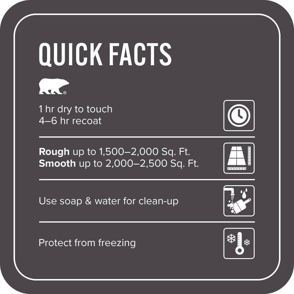 BEHR PREMIUM #N550-7 Self-Priming 1-Part Epoxy Satin Interior/Exterior Concrete and Garage Floor Paint (4)