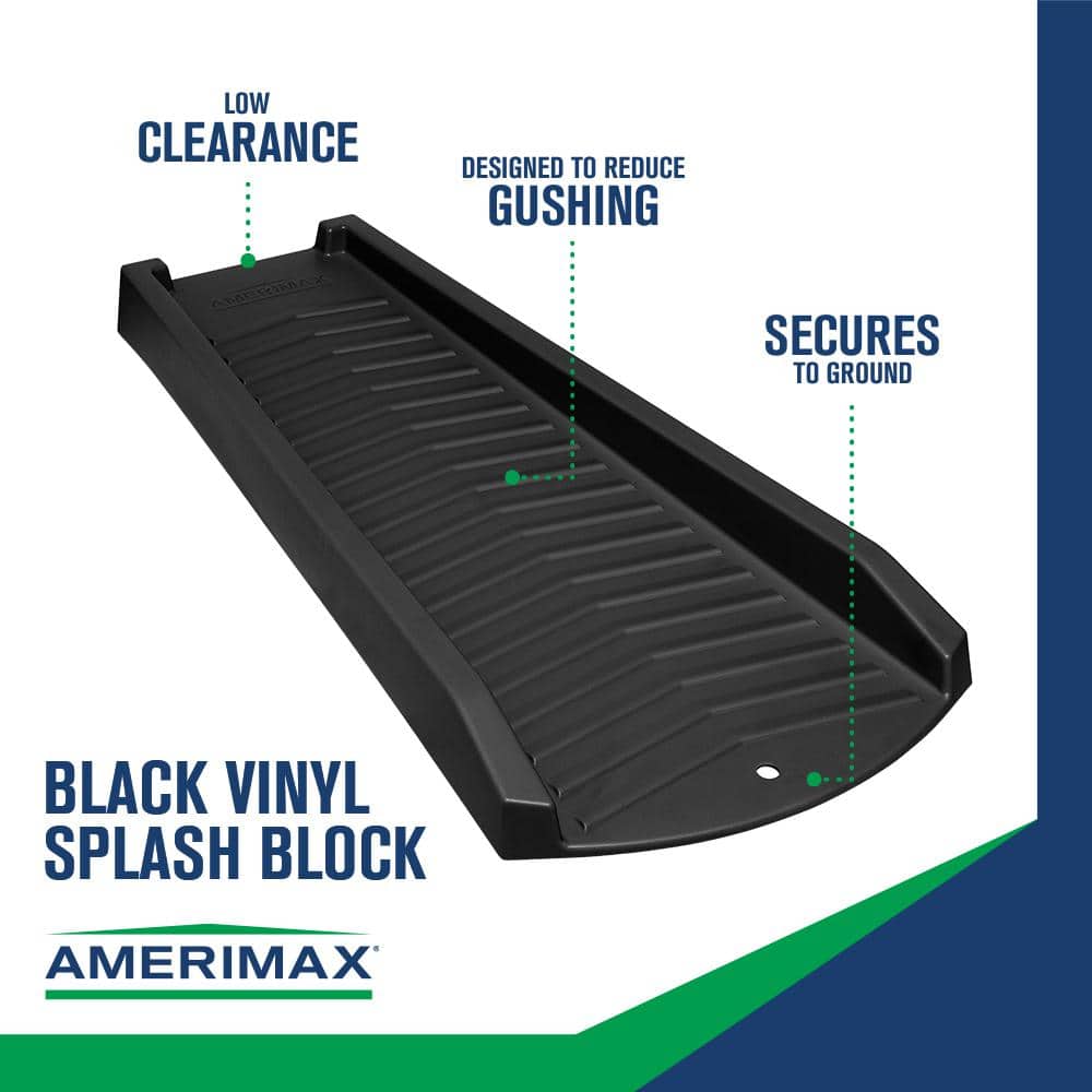 Amerimax Home Products 24 in. Vinyl Splash Block (4)