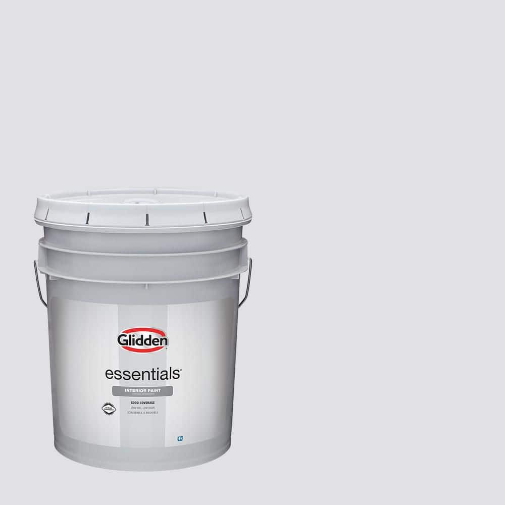 Glidden Essentials 5 gal. PPG1043-2 Moondance Eggshell Interior Paint