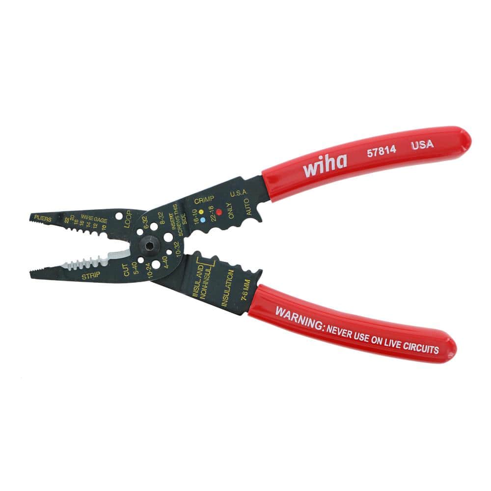 Wiha Classic Grip Stripping-Cutting-Crimping Pliers (3)