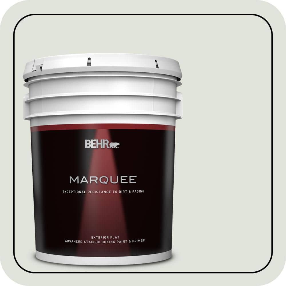 BEHR MARQUEE 5 gal. #QE-41 Frostproof Flat Exterior Paint & Primer (1)