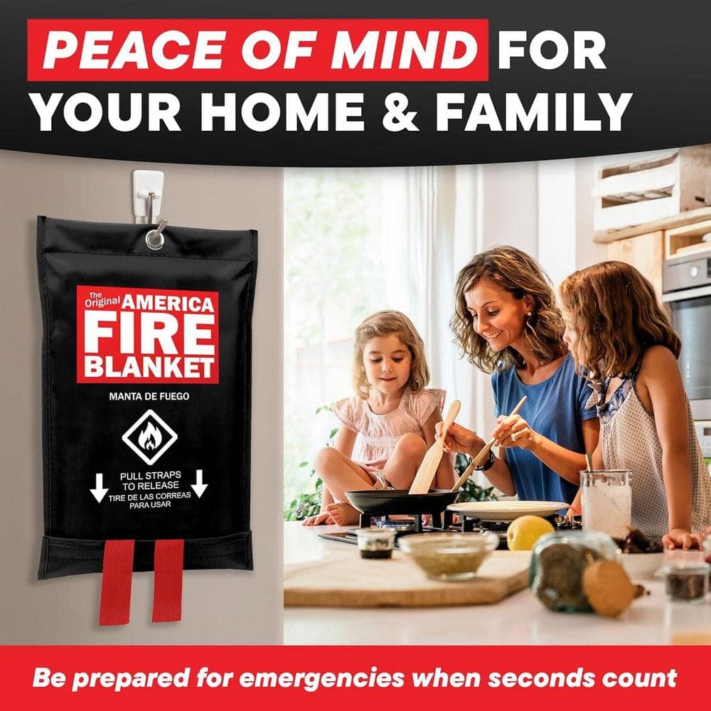 AMERICA FIRE BLANKET Fire Blanket, 3-Pack (2)