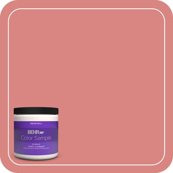 BEHR PREMIUM PLUS #M160-5 Pink Damask Enamel Low Odor & Primer (4)