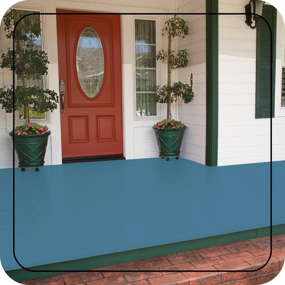 BEHR PREMIUM #M490-5 Low-Lustre Enamel Interior/Exterior Porch and Patio Floor Paint (2)
