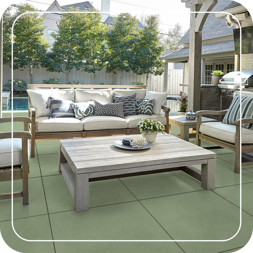 BEHR PREMIUM #PPU11-06 Textured Low-Lustre Enamel Interior/Exterior Porch and Patio Anti-Slip Floor Paint (3)