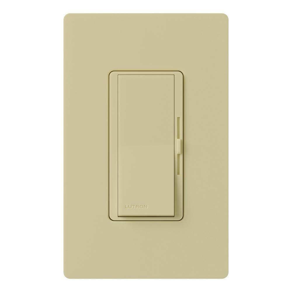 Lutron Diva 3-Speed Rocker Fan Control, Single-Pole, 1.5 Amp, Ivory (DVFSQ-F-IV) (2)