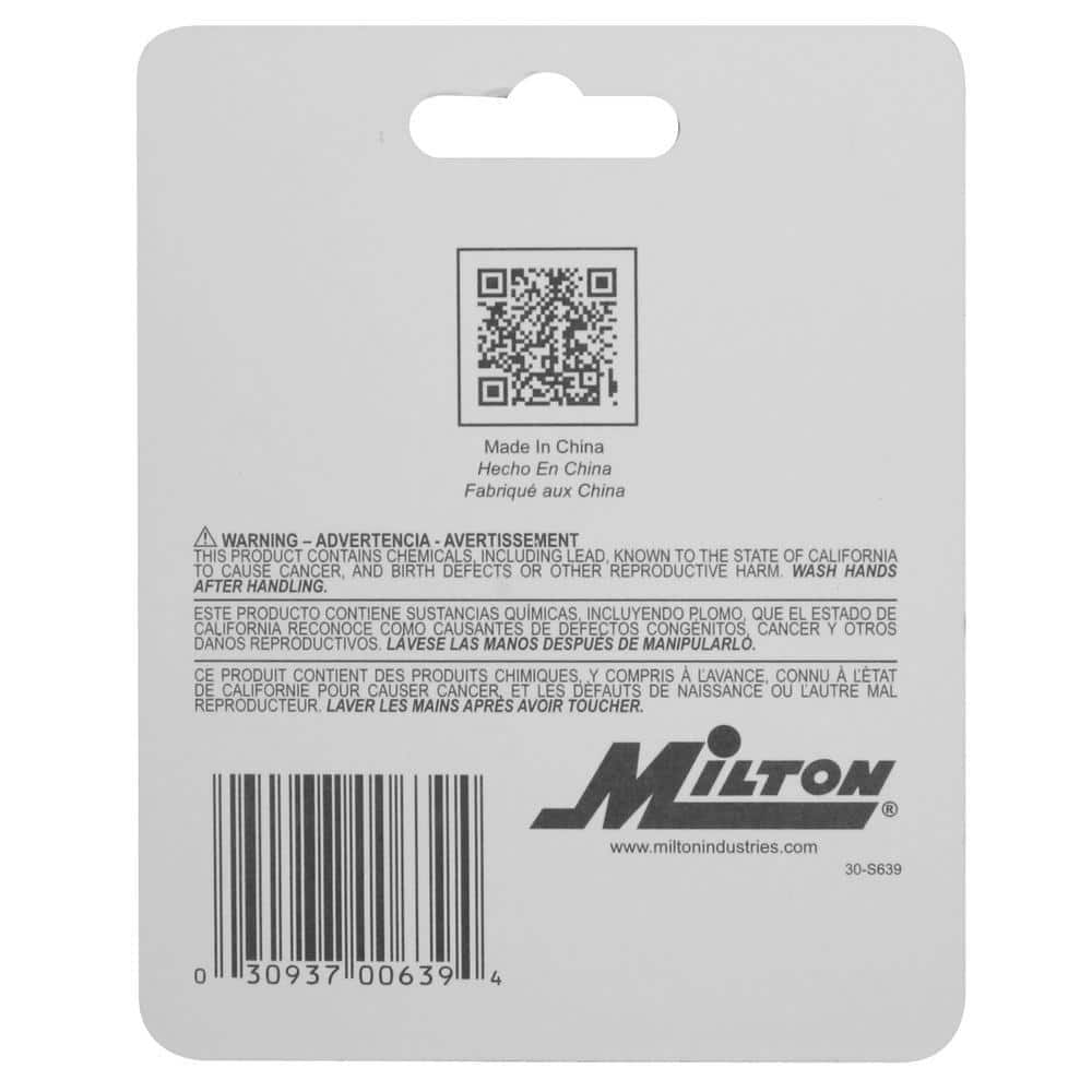 Milton Industries, Inc. 1/4 in. NPT In Line Lubricator (3)