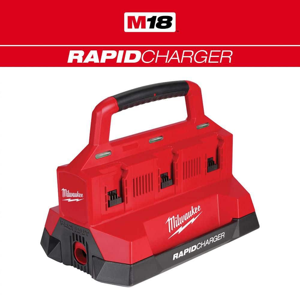 Milwaukee M18 18V Lithium-Ion PACKOUT 6-Port Rapid Charger (1)