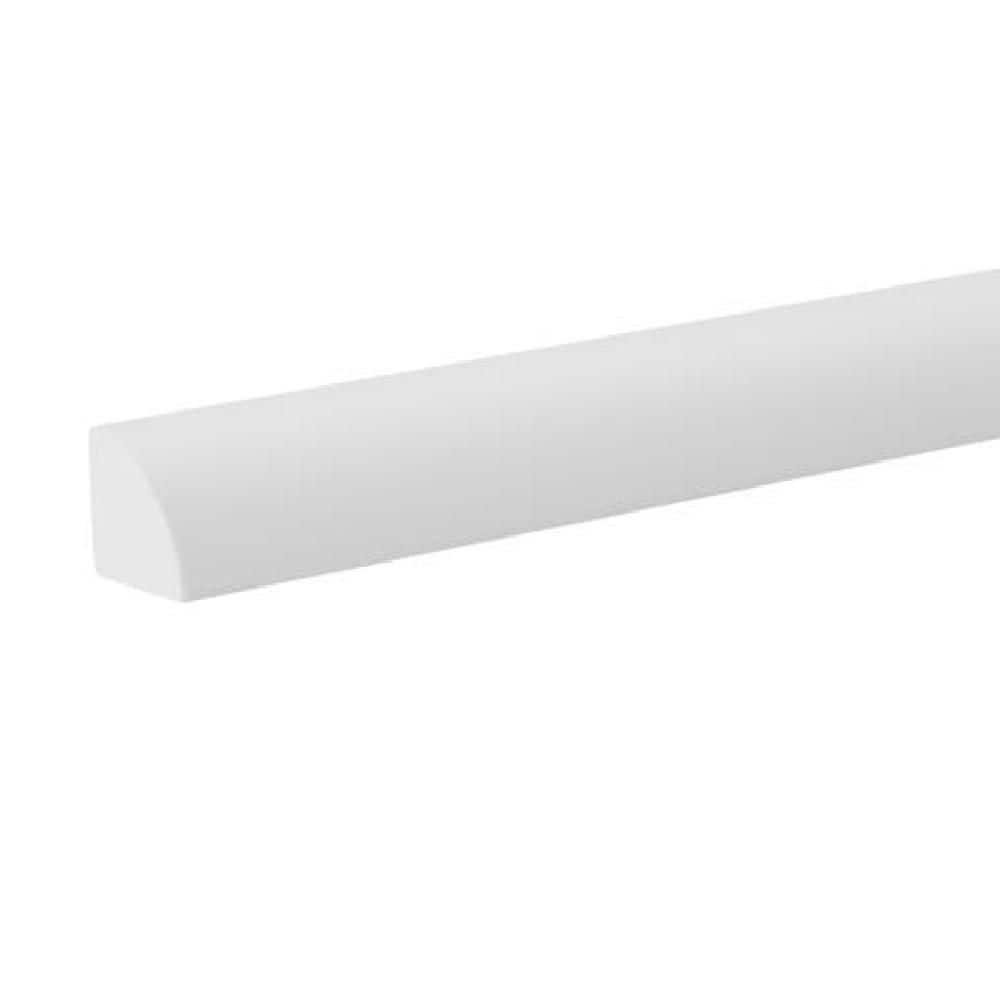 Hampton Bay Avondale/Leyton 0.75 in. W x 91.5 in. H Shoe Moulding in Alpine White