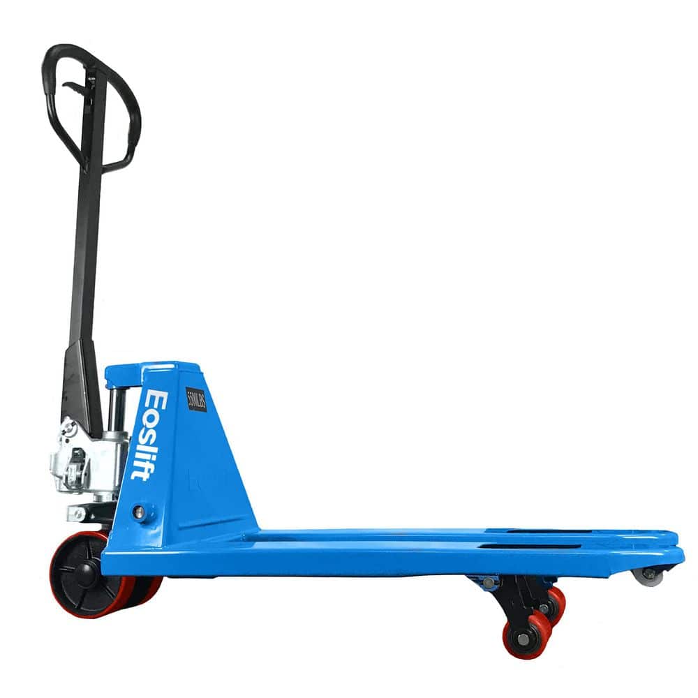 Eoslift 5,500 lbs. 27 in. x 36 in. Forks Industrial Grade M25S (Short) Manual Pallet Jack (1)