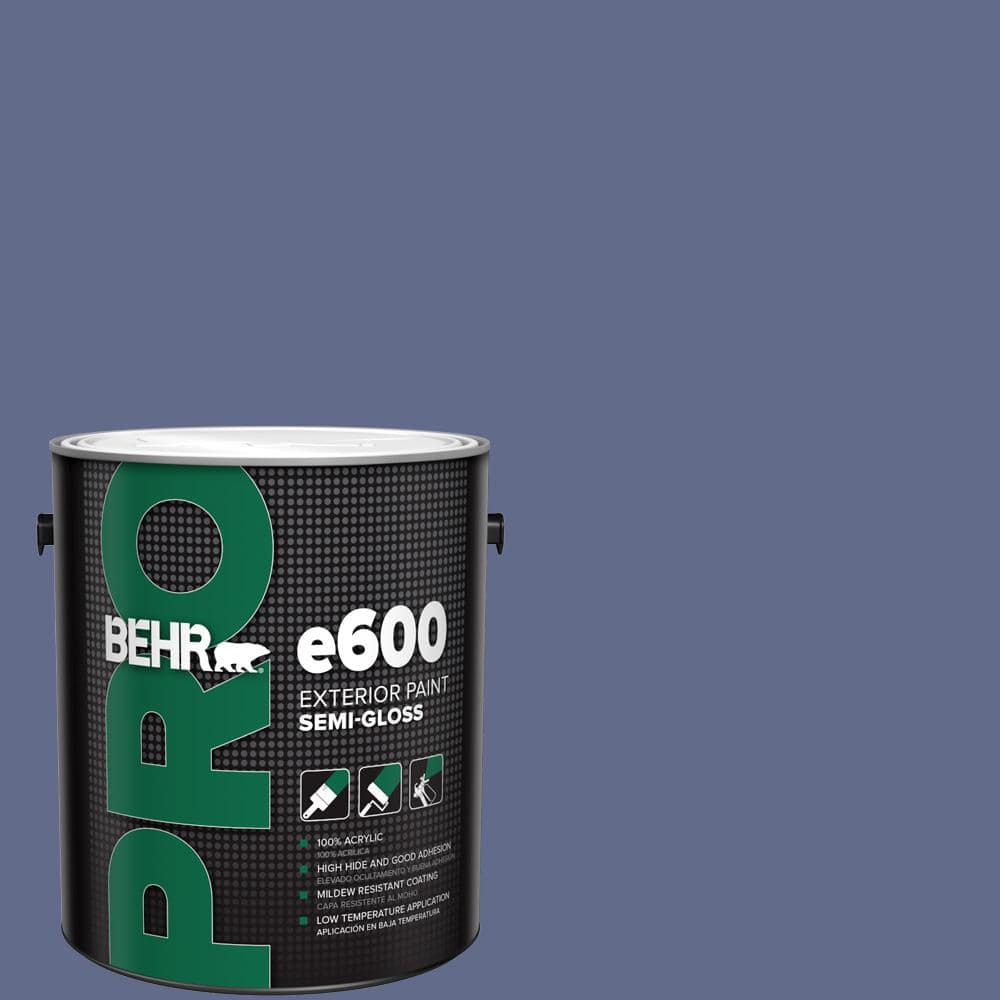 BEHR PRO 1 gal. #S540-6 Dangerously Elegant Semi-Gloss Exterior Paint