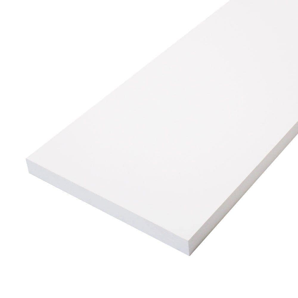 Unbranded 1 in. x 8 in. x 16 ft. Primed Finger-Joint Board (1)