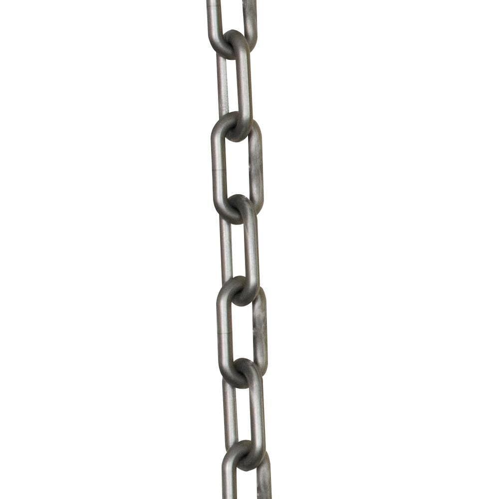 Mr. Chain 1 in. (#4, 25 mm) x 25 ft. Silver Plastic Chain