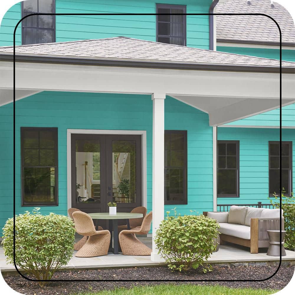 BEHR #490B-4 Color House and Fence Exterior Wood Stain (4)