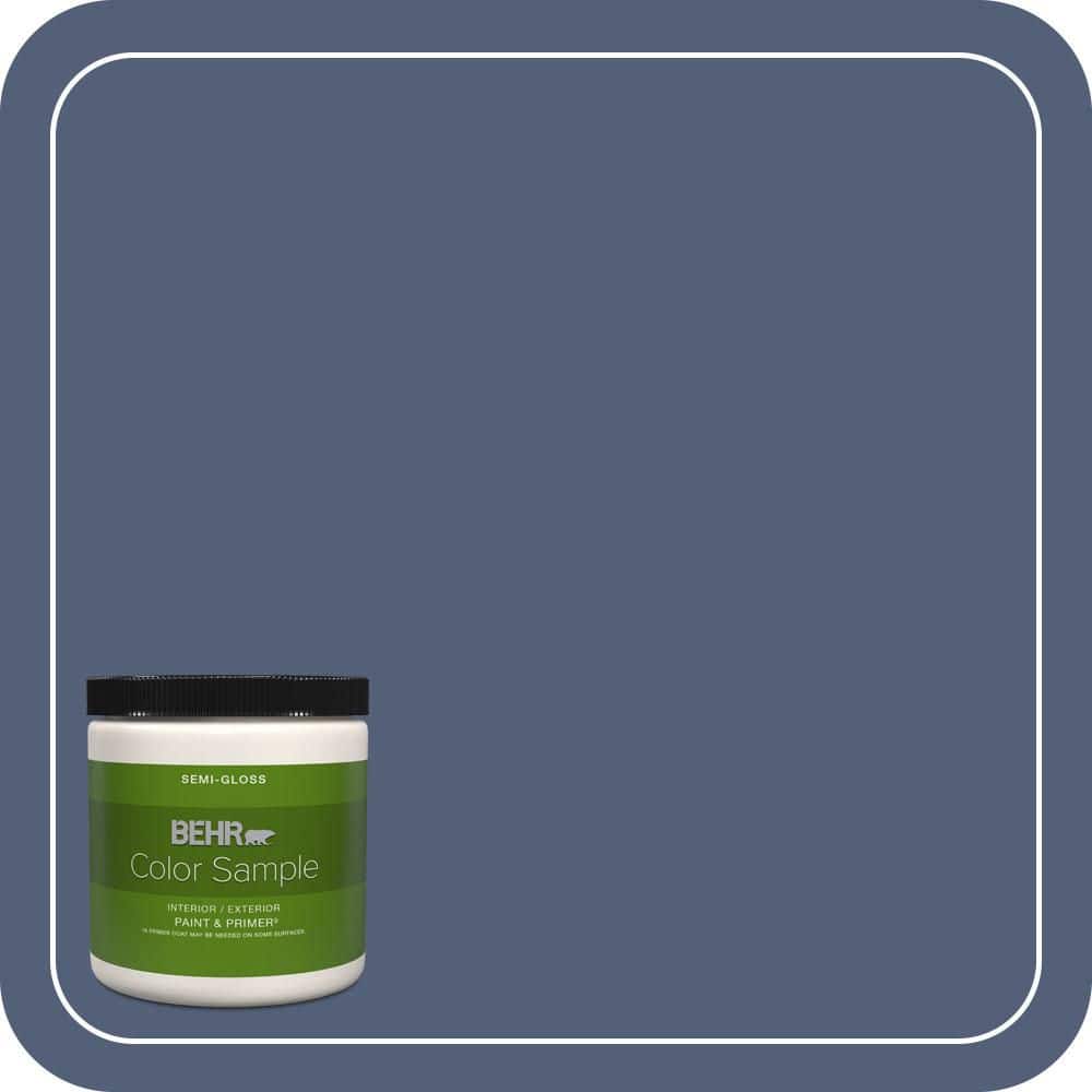 BEHR PREMIUM PLUS 8 oz. #S530-6 Extreme Semi-Gloss Interior/Exterior Paint & Primer Color Sample