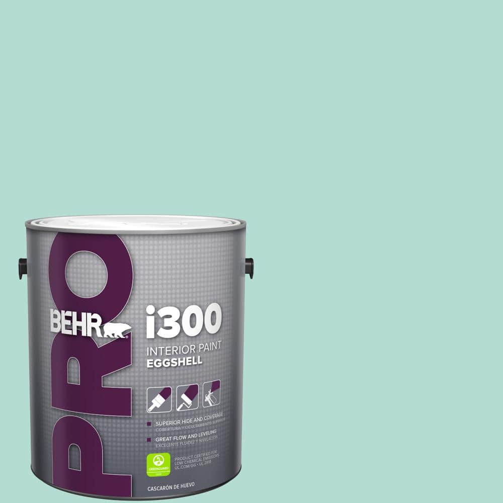 BEHR PRO 1 gal. #490C-3 Balmy Seas Eggshell Interior Paint