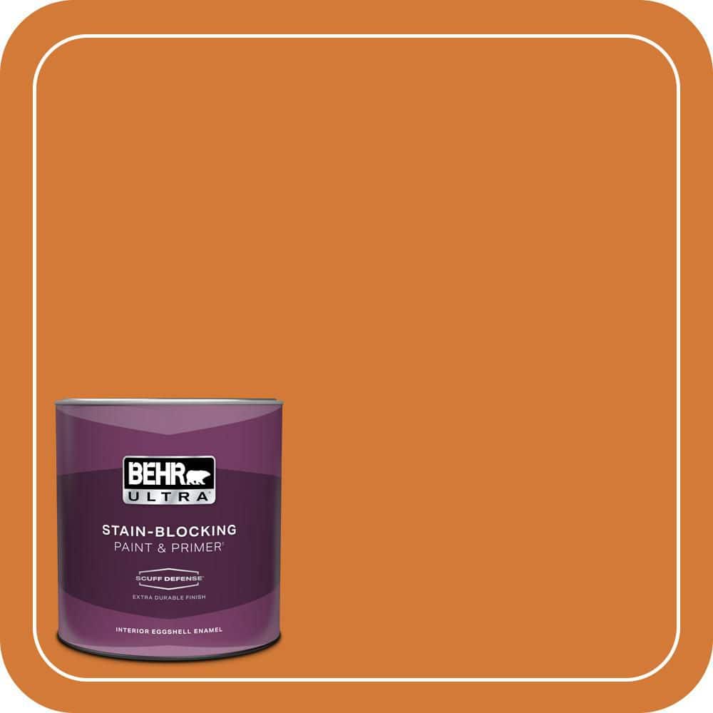 BEHR ULTRA 1 qt. #T17-19 Fired Up Extra Durable Eggshell Enamel Interior Paint & Primer